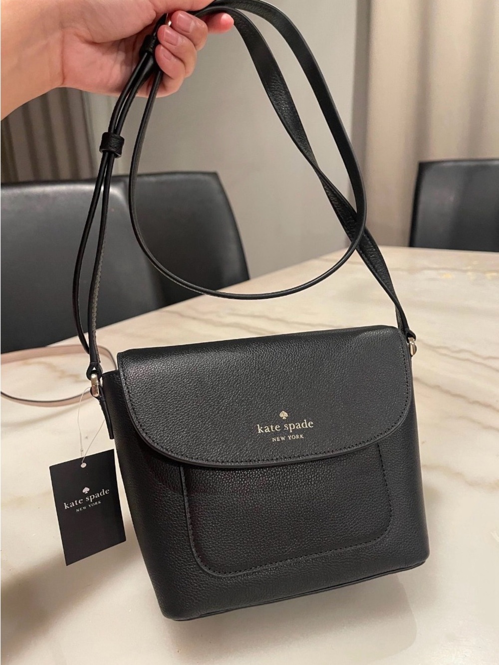 Kate Spade Elsie Pebbled Leather Crossbody MSRP $299 - Picture 5 of 5